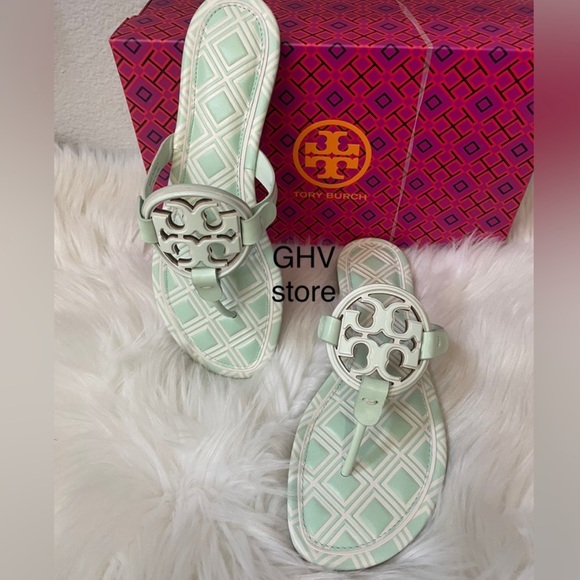 Tory Burch Metal Miller Thong Sandal - Picture 3 of 10